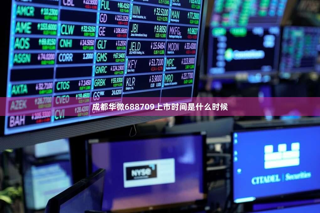 成都华微688709上市时间是什么时候