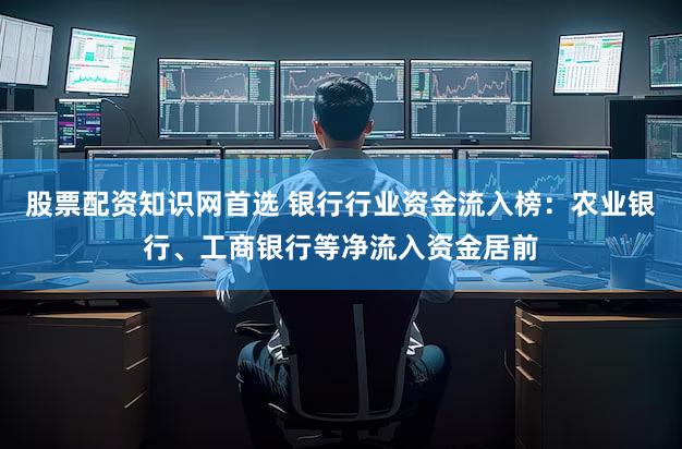股票配资知识网首选 银行行业资金流入榜：农业银行、工商银行等净流入资金居前